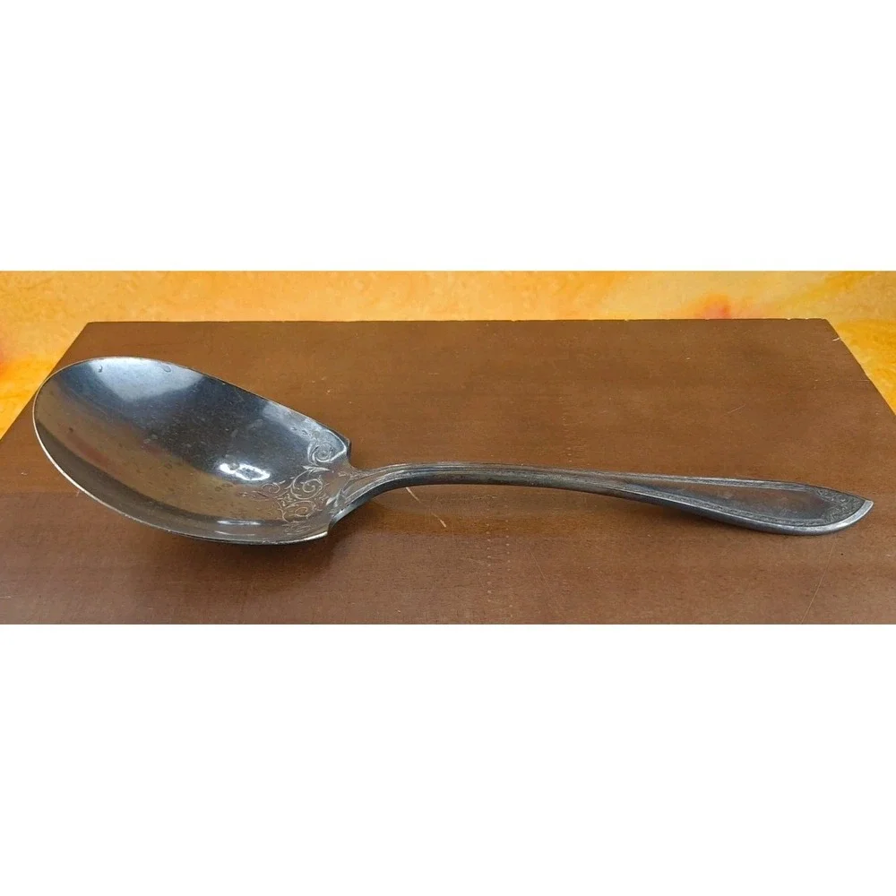Community Silver Triple Plus Gravy‎ Spoon Antique Early 1900's